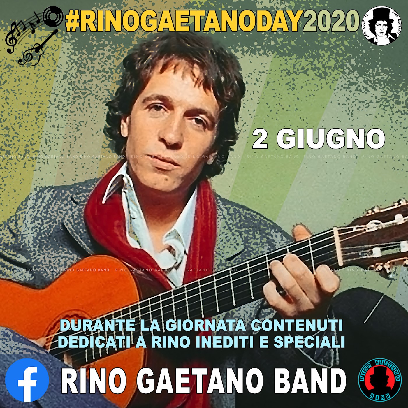 rino gaetano day 2020 rinogaetanoday band alessandro gaetano greyvision 2 giugno vita 2